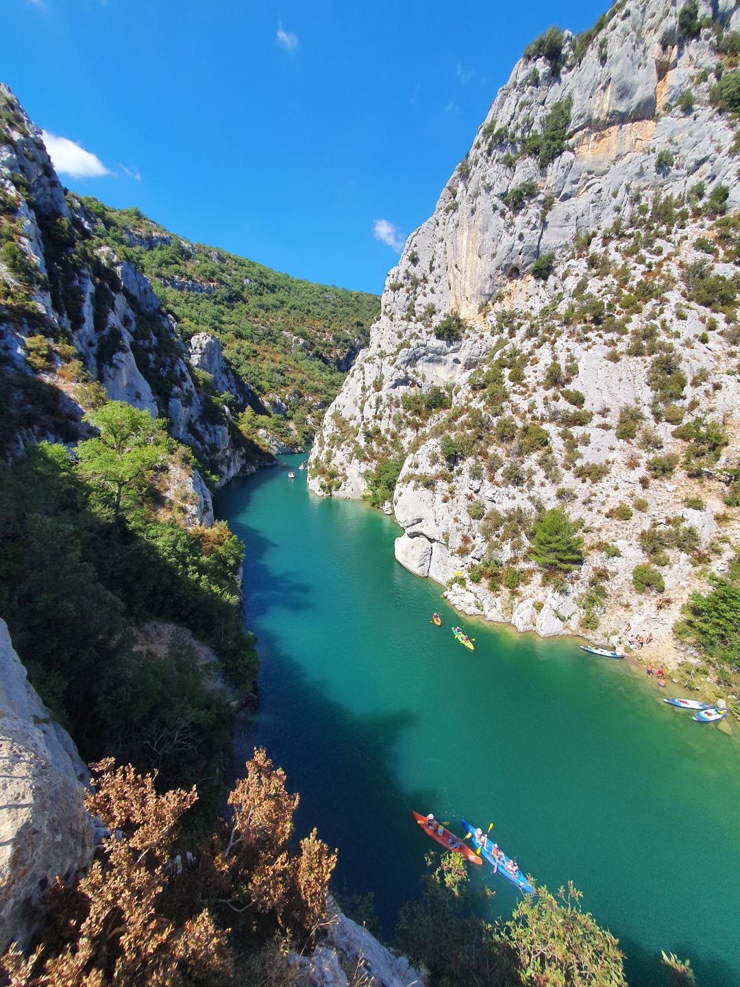 niveau eau gorges du verdon