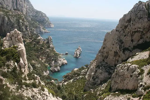 calanques Noël Calanques de Marseille homme retrouvé Gineste coupée marseille calanque