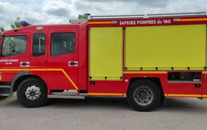 feu bois ollioules camion de pompier accident autoroute La Croix Valmer corps homme disparu
