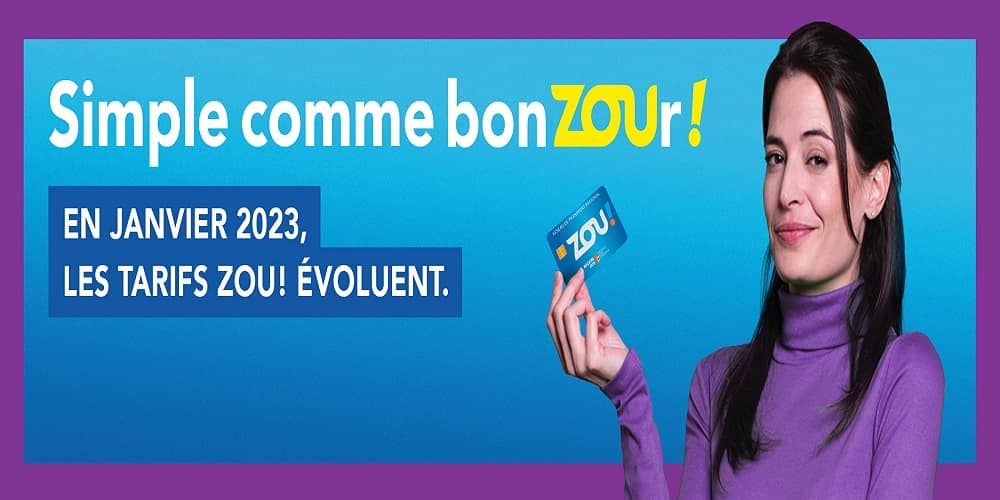 tarif zou 2023 - Augmentation abonnement Zou