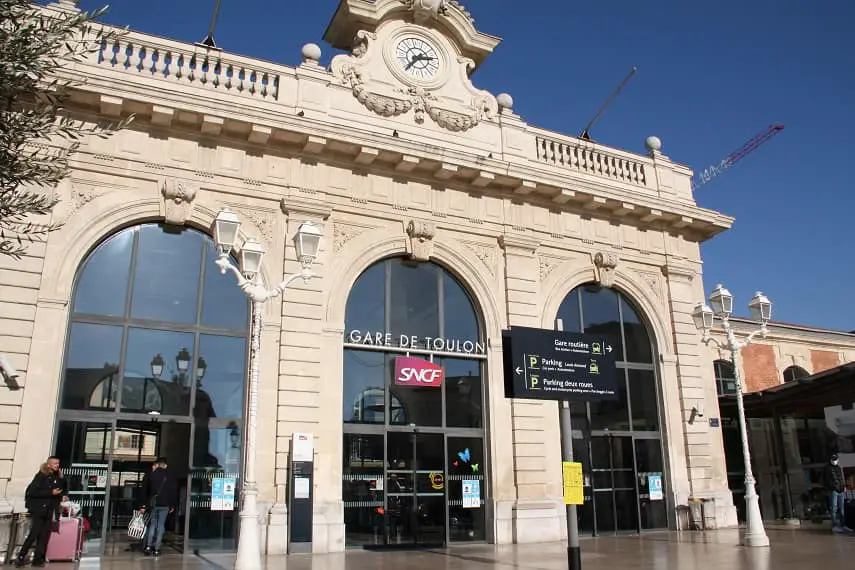Gare de Toulon Travaux