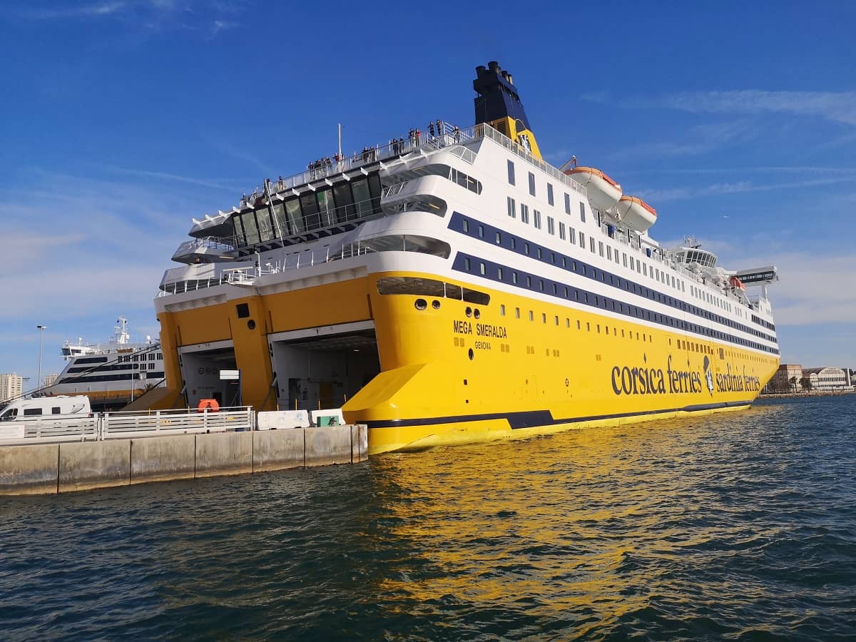 contrôle port de Toulon Corsica ferries cyberattaque