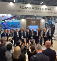 Inauguration stand Région Sud au Salon du Bourget