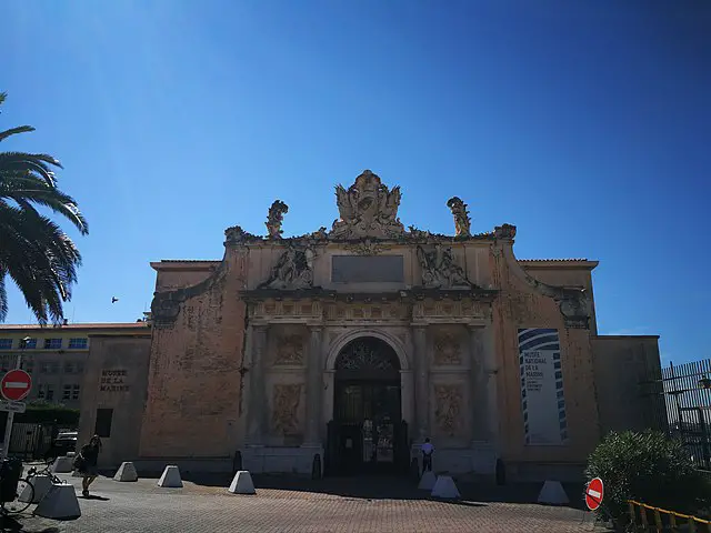 Musée de la Marine de la Rade déconstruction frégate montcalm