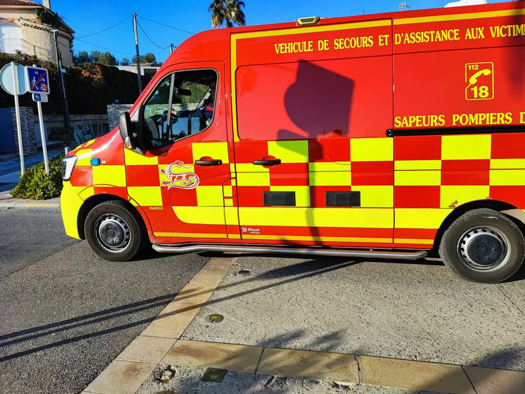 accident vinon-sur-verdon enfant chute La Celle CCFF Tourtour