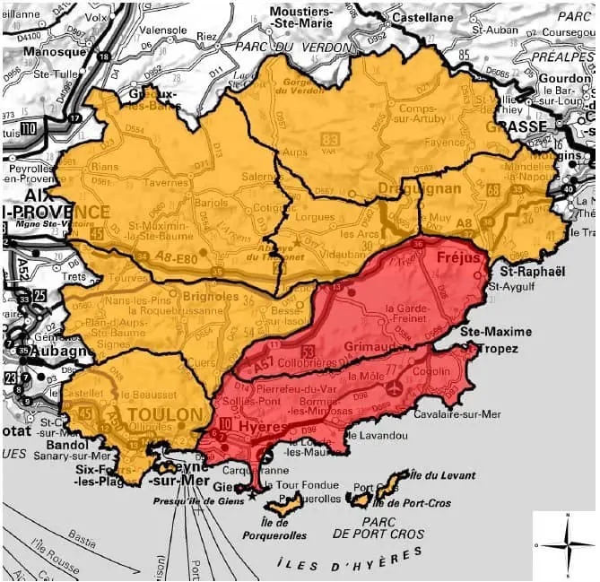 fermeture massifs var