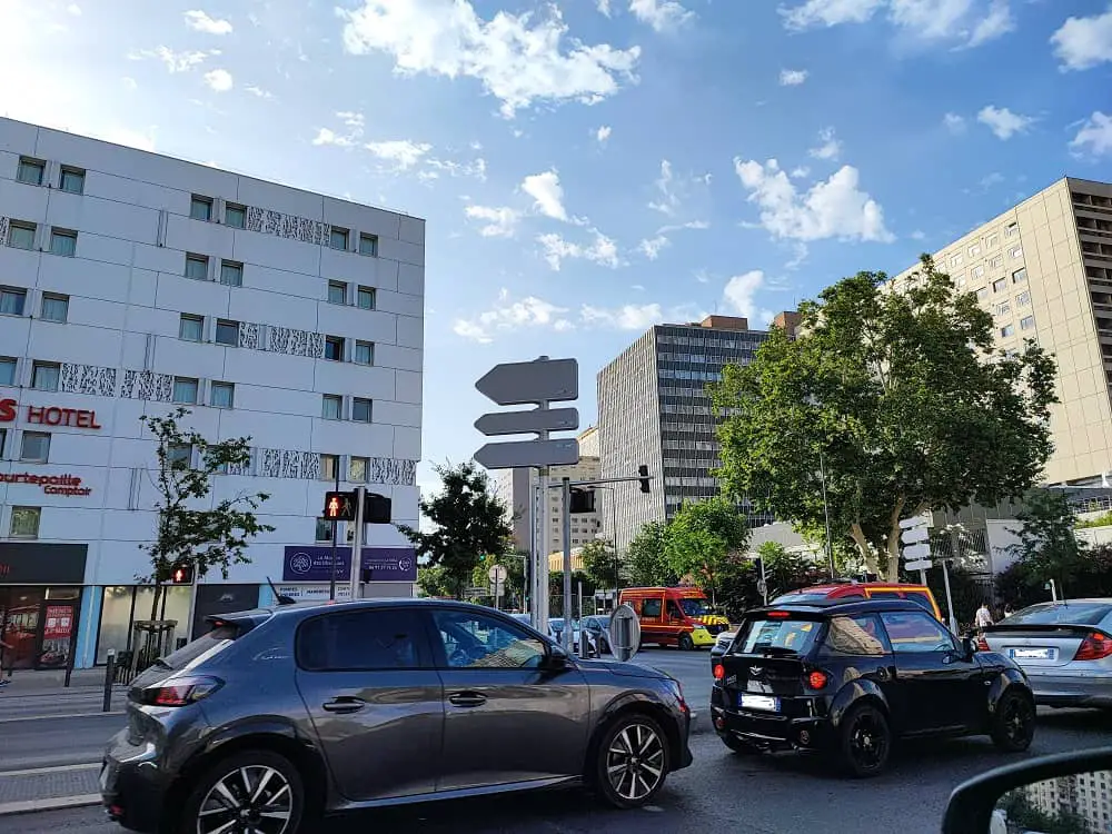 cycliste victime Marseille