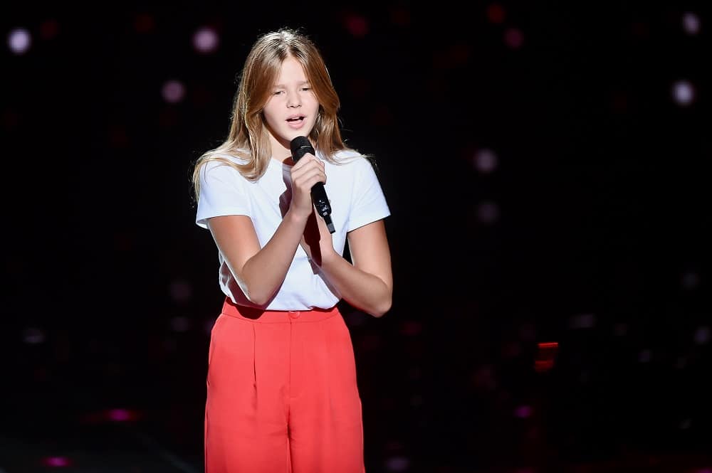 Maëlys the voice kids Solliès-Pont slimane