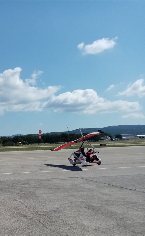 octogénaire gyrocoptère