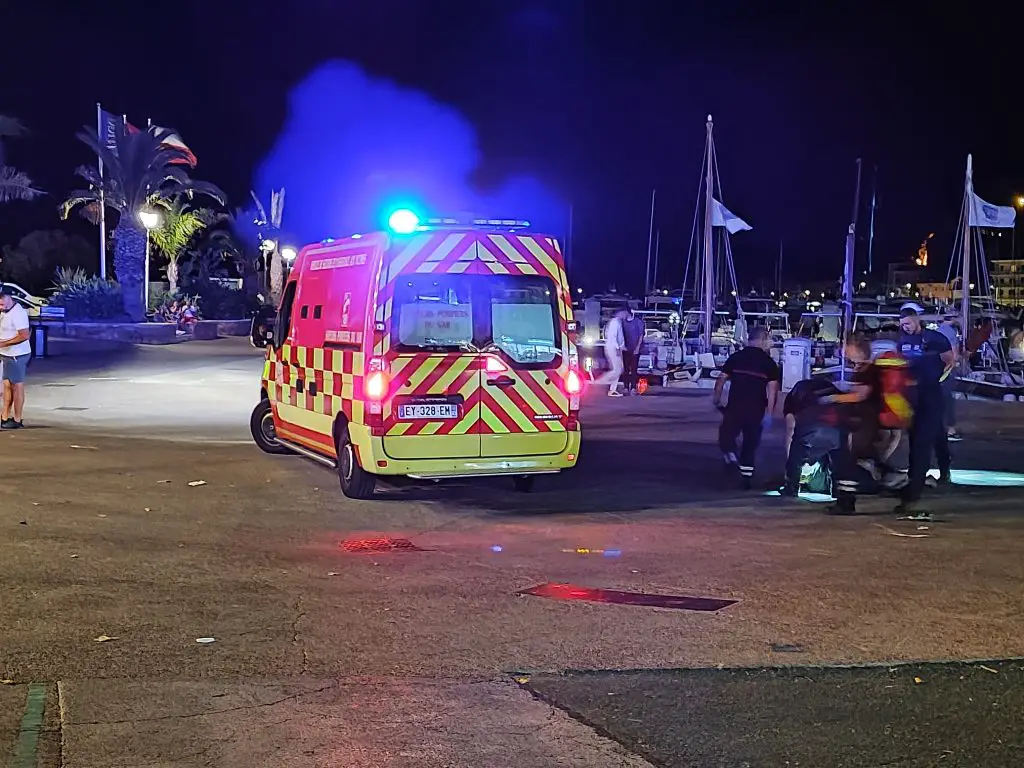 mardi matin feu au Cannet site accidenté Evenos brue-aurillac puget vélo blessés grave accident toulon