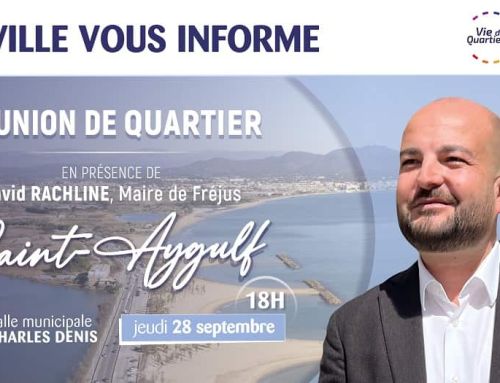 Reprise des réunions de quartier à Fréjus : le premier conseil annoncé pour le 28 septembre
