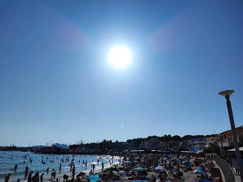 soleil plie bagage températures record 2023 vague chaleur var septembre var