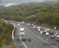 bouchon A50 accident