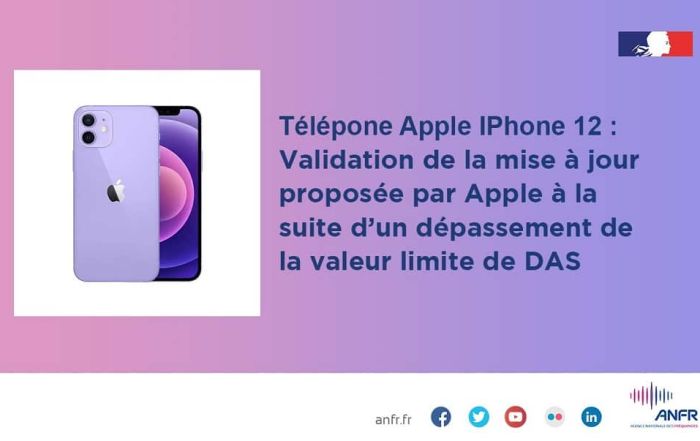 iPhone 12 mise à jour