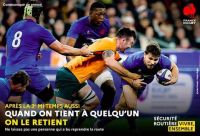 match de rugby France-Namibie
