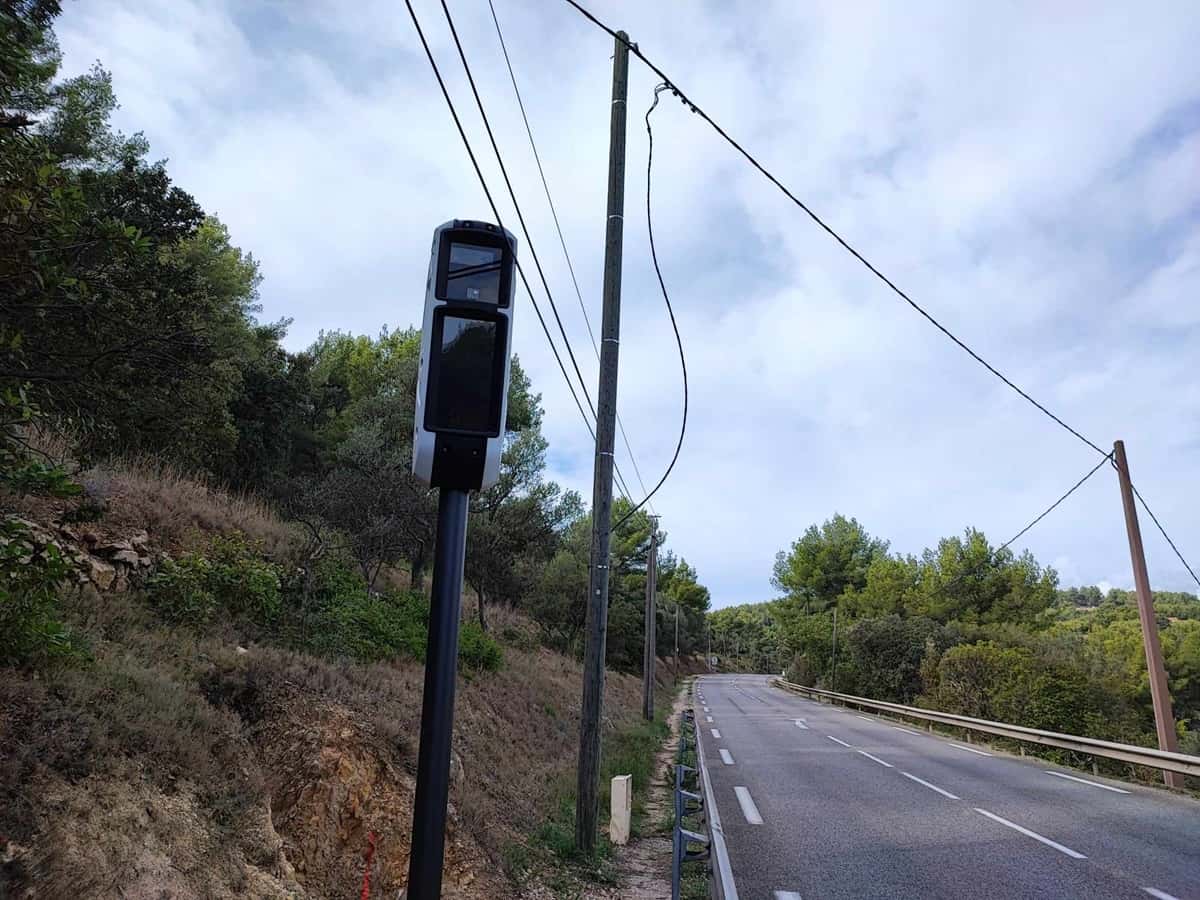 Nouveau radar Bandol amende petits excès vitesse