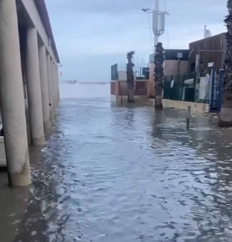 vagues inondations Bandol