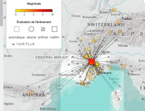Secousse sismique de magnitude 3.7 ébranle l’arrière-pays niçois