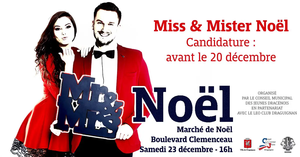 Draguignan Miss et Mister Noël