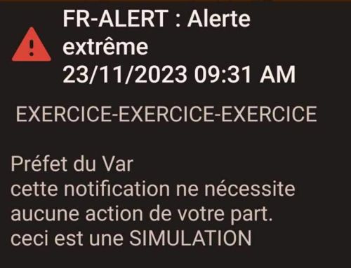 Vous n’avez pas reçu le SMS de FR Alert ou si ? Complétez le questionnaire !