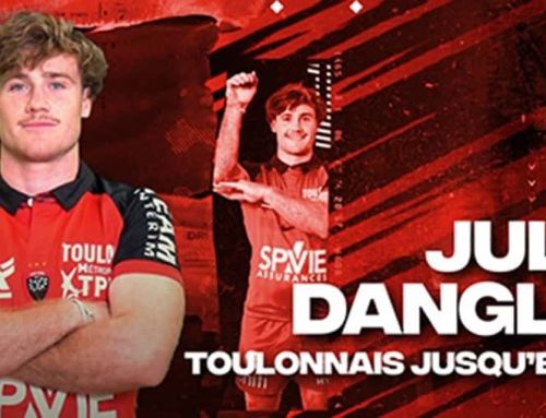 Jules Danglot, l’étoile montante du Rugby Club Toulonnais, prolonge jusqu’en 2026