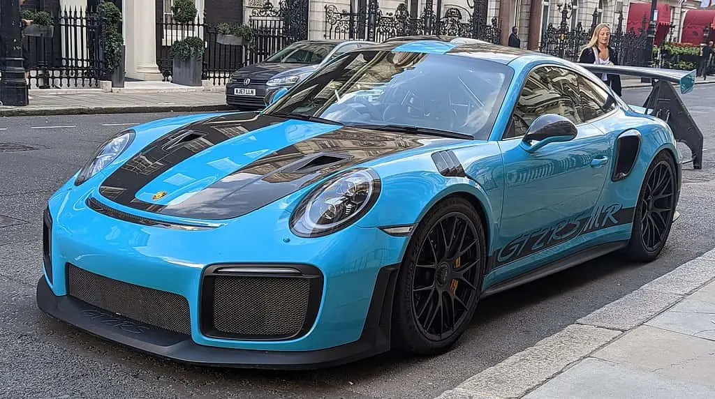Porsche confisquée sur l'A8