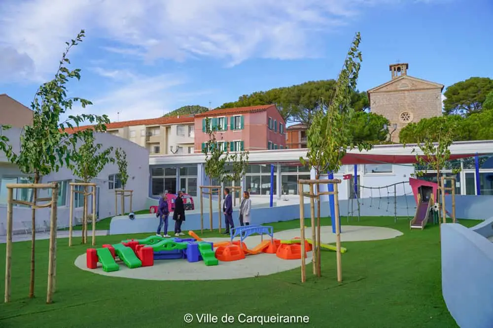 verdissement scolaire Carqueiranne