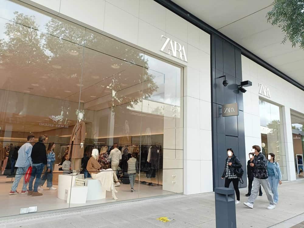 Zara Avenue 83 expérience Zara boycott