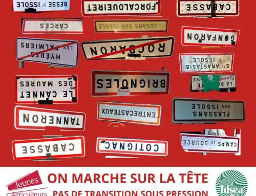 Panneaux retournés cette nuit, que se passe-t-il dans le Var ? Les agriculteurs en lutte