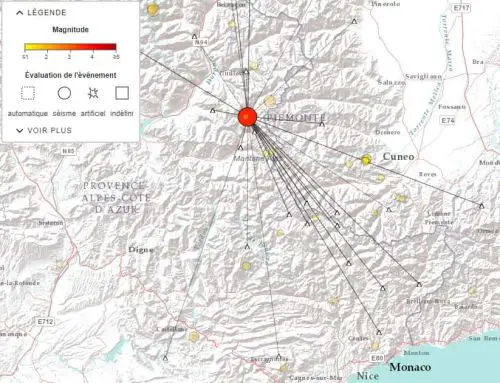 Tremblement de terre près de Briançon : un séisme qui crée une secousse de 3,6