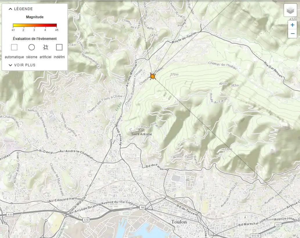séisme Toulon