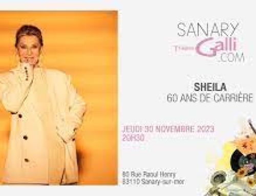Sanary  : Sheila célèbre 60 ans de carrière le 30 novembre
