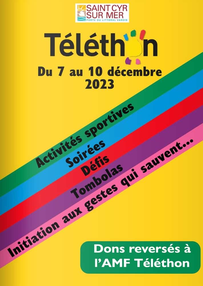 Saint-Cyr-sur-Mer Téléthon