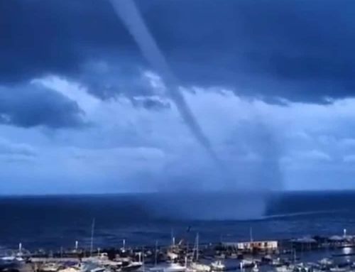Des trombes marines spectaculaires sur le littoral italien