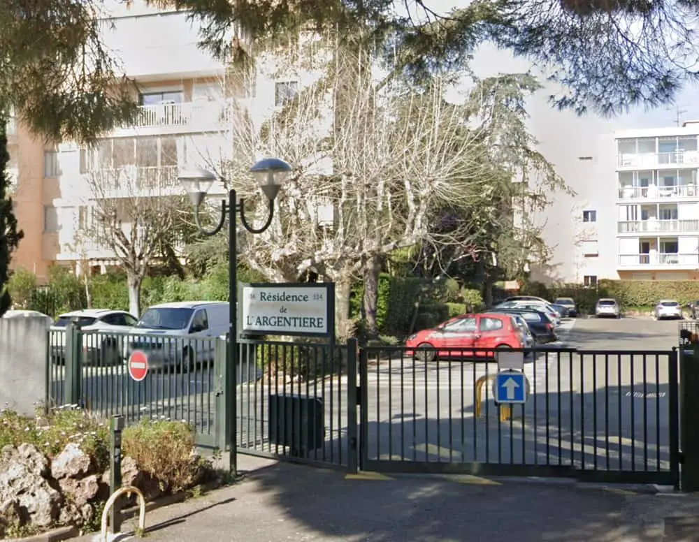 appartement en feu à Fréjus