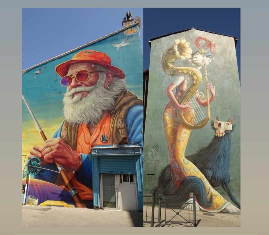 fresque la seyne Le Pescaïre