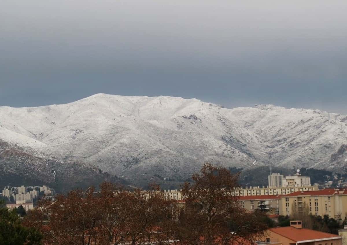 Bouches-du-Rhône neige