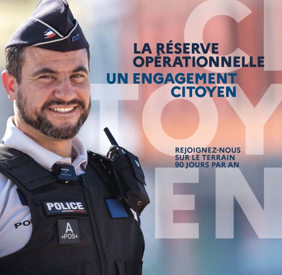 police rejoindre réserve