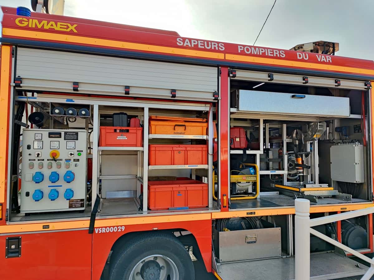 carambolage à Cuers feu cuisine brignoles fayence incendie