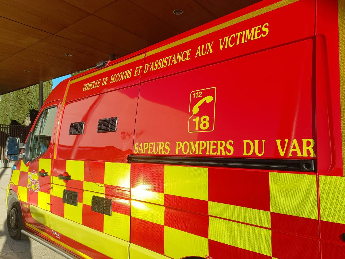 HLM Le Val des Rougières chute montauroux jeune motard blessé Fréjus