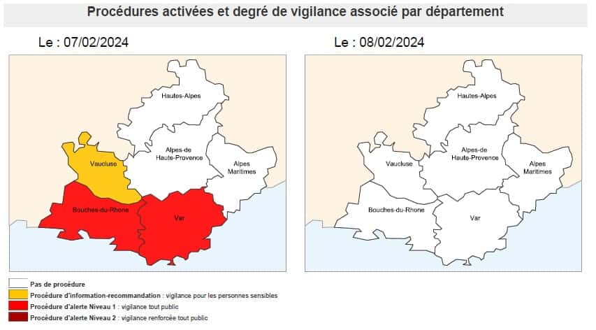 fin alerte qualité de l'air var