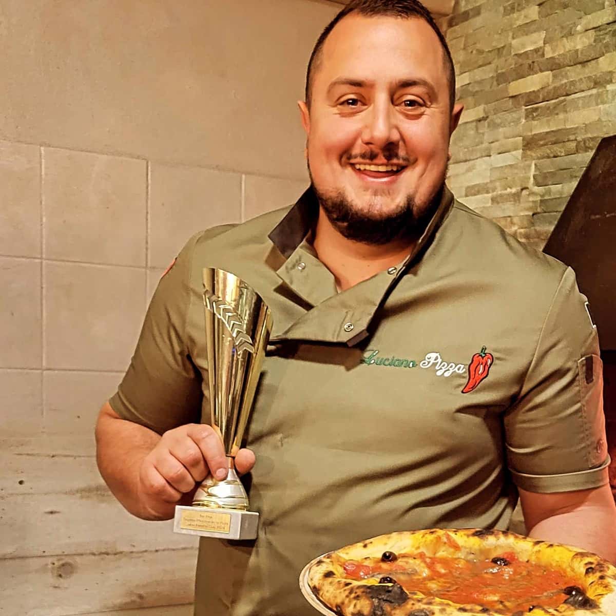 Christian Lopez de Luciano Pizza