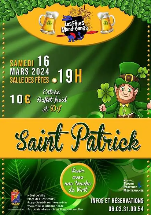 saint-patrick saint-mandrier