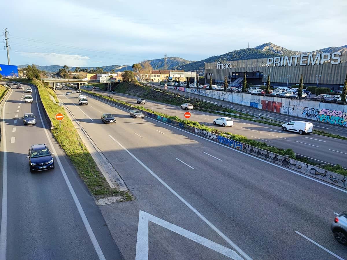 villes restriction circulation Fermetures autoroutes à Marseille