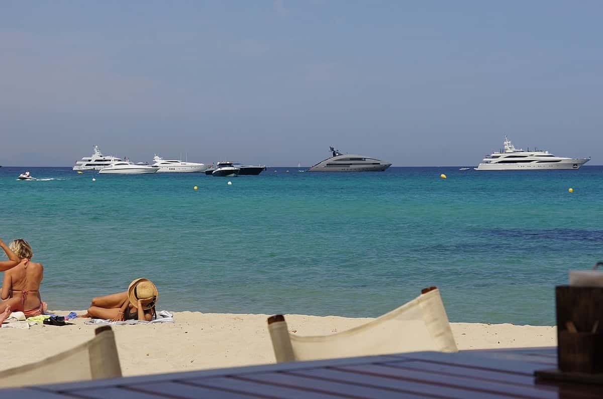 restaurant plage Ramatuelle