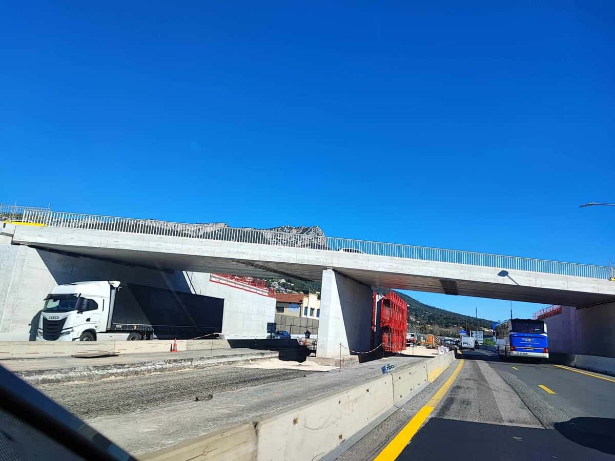 travaux sur l'A57 nuit 11 au 12 mars pont du tombadou