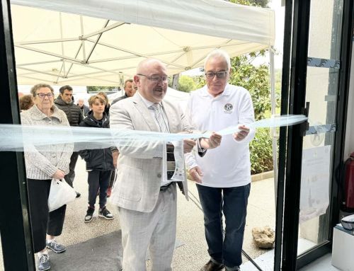 Inauguration par le député Frédéric Boccaletti du salon des Saveurs et innovations culinaires à Sanary-sur-Mer