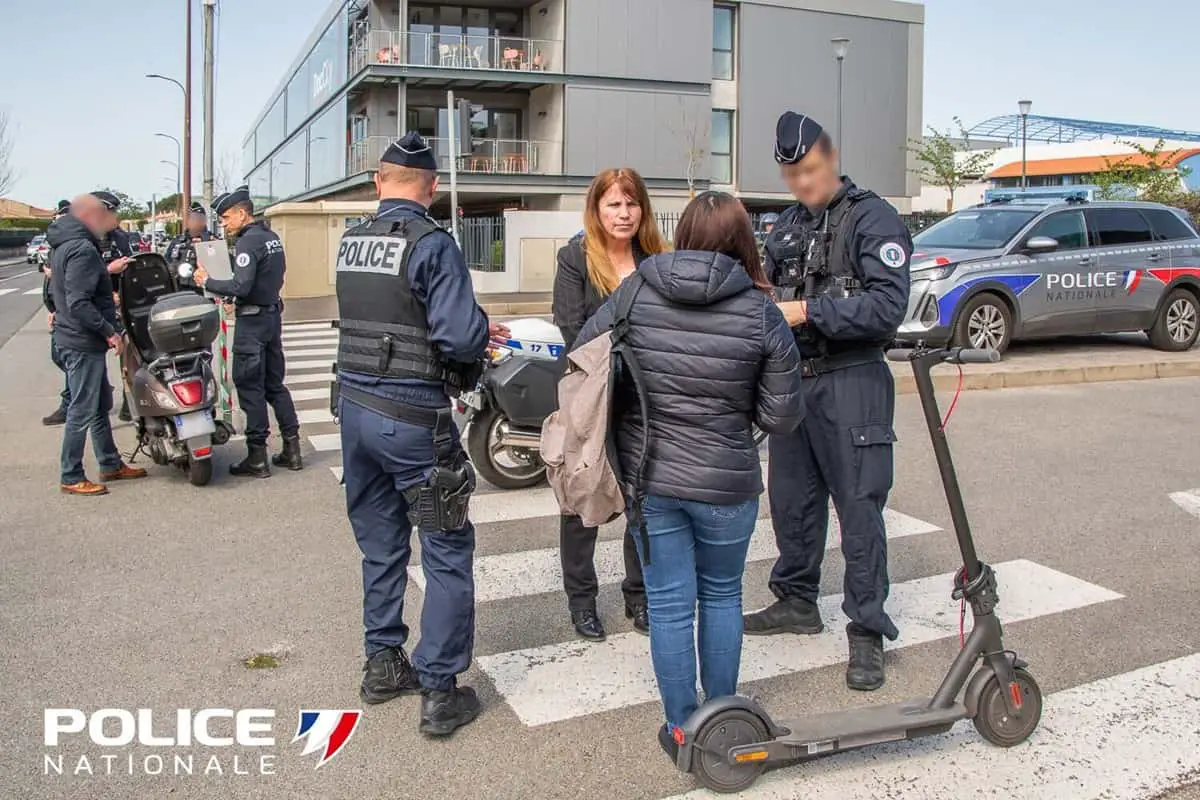 contrôle engins de déplacement