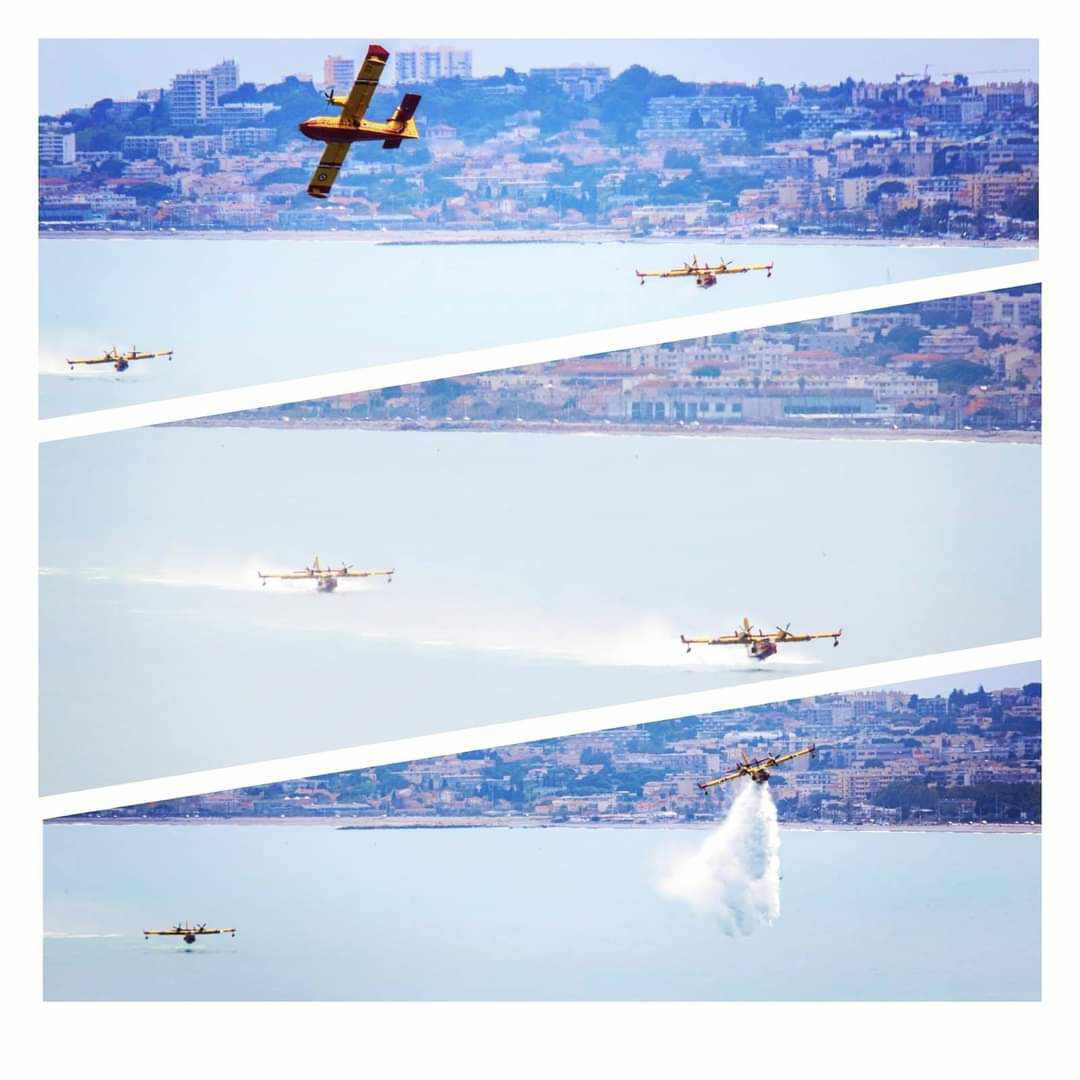 canadairs côte d'azur