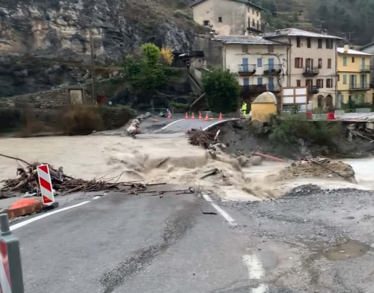 routes bloquées Alpes-Maritimes